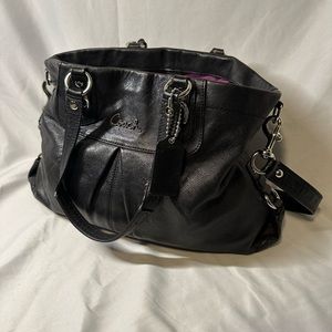 Coach Ashley Black Hobo Bag